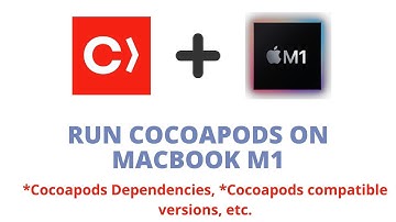 Cocoapods dependencies  in mac m1 || Cocoapods compatible versions in mac m1 || Run Cocoapods in m1