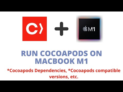Cocoapods dependencies  in mac m1 || Cocoapods compatible versions in mac m1 || Run Cocoapods in m1