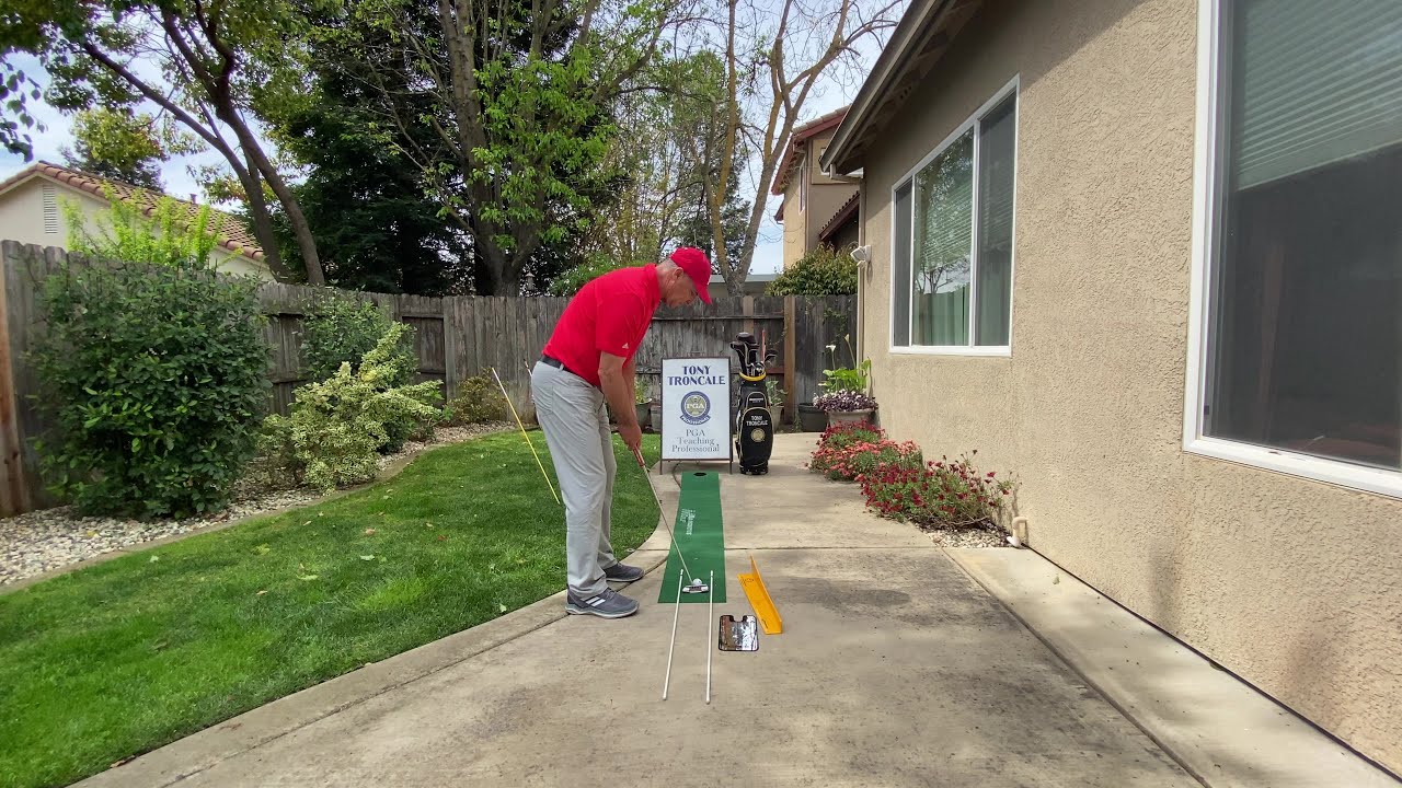 Backyard Golf Tip: Putting