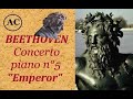 Capture de la vidéo Beethoven - 5Th Piano Concerto 'Emperor' (Jean-Bernard Pommier/Dimitri Chorafas)  -  Hd