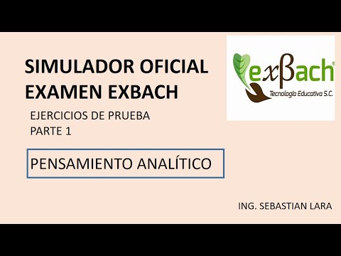 ejercicios de SIMULADOR EXBACH OFICIAL 