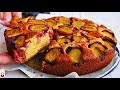 ОЧЕНЬ ПРОСТОЙ МАННИК | Ложкой все смешал и готово!!! | Plum Pie Recipe