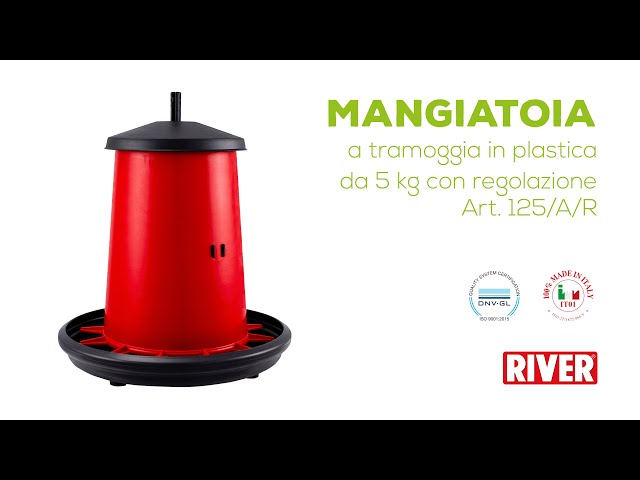 MANGIATOIA AVICOLI A TRAMOGGIA IN PLASTICA KG. 15 - Foto 11
