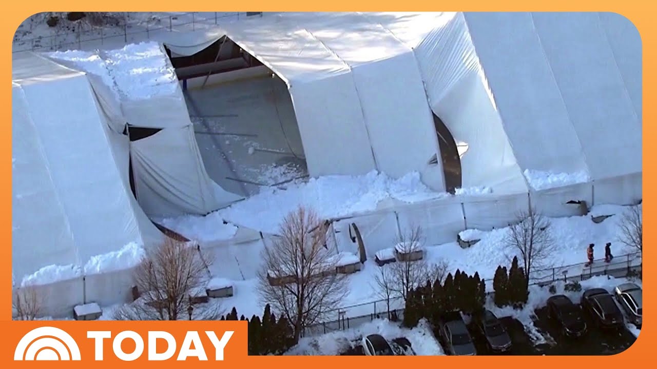 Snow From Blizzard Causes New Jersey Ice Rink Roof to Collapse