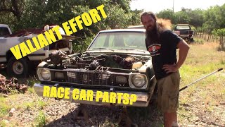 Junkyard Race Car Parts? 1968 Plymouth Barracuda Gets Drag Race Suspension Parts From The Valiant