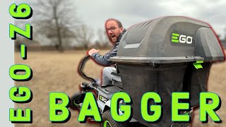 EGO Z6 Electric Mower Bagger Add On - Is It Worth It?!