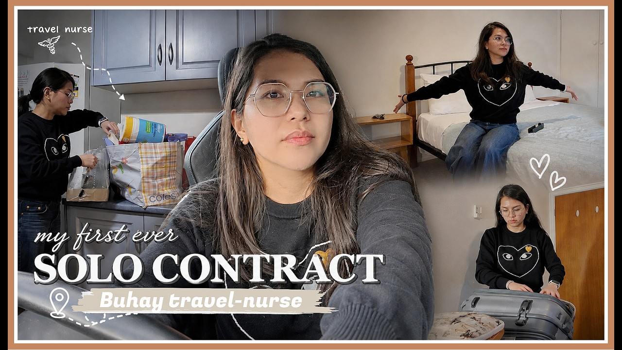 MY FIRST SOLO CONTRACT! 😱 (BUHAY TRAVEL NURSE IN AUSTRALIA)I RichZigzVlogs