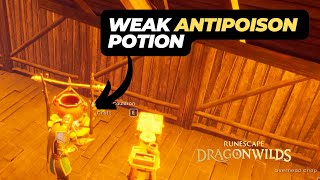 How to Make Weak Antipoison Potion - RuneScape: Dragonwilds