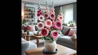 Beautiful flowers #crochet #knitted #design #flowers