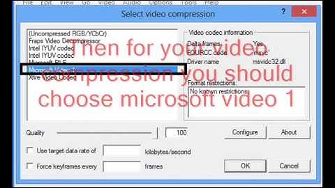 How to synch audio for visual boy advance videos