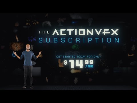The ActionVFX Subscription | Starting at $14.99 a month