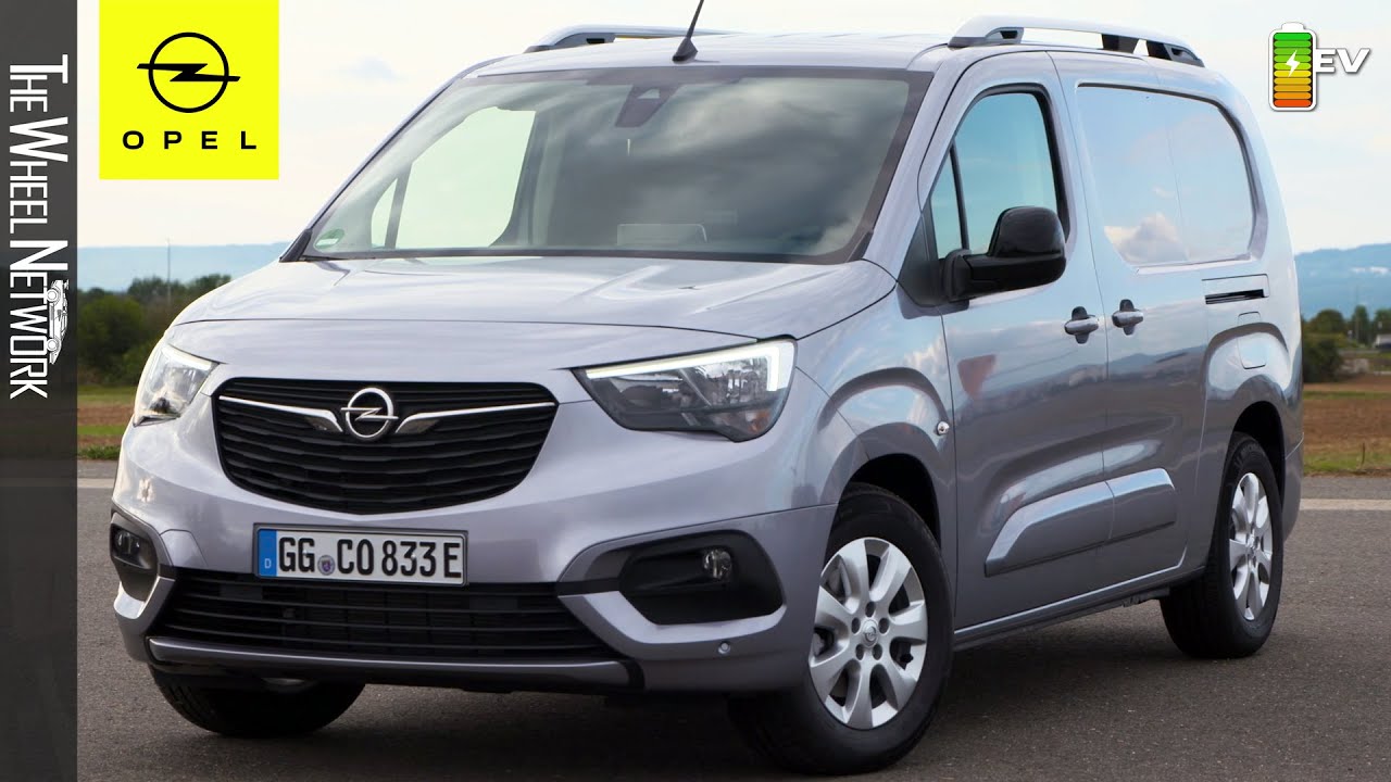 2022 Opel Combo-e Electric Driving, Interior, Exterior - YouTube