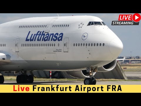 🔴Live Frankfurt Airport Saturday Planespotting ★FRA★