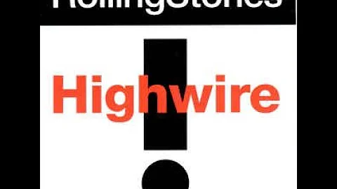 ROLLING STONES  highwire maxi 45t (vinyl reap)