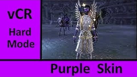 vCR Hard Mode Clear Templar Healer ESO Cloudrest Purple