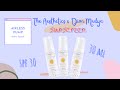 REVIEW SUNSCREEN THE AESTHETICS X DION MULYA