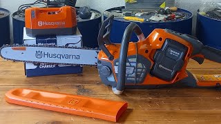 NEW MODEL 2024 COLDRESS CHAINSAW HUSQVARNA 542iXP AKU BLI200X Unboxing