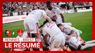 Rennes 4-5 Brest : Le résumé et les buts 🔴⚪