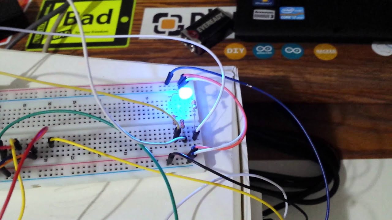 Arduino Laser tag test 1 - YouTube
