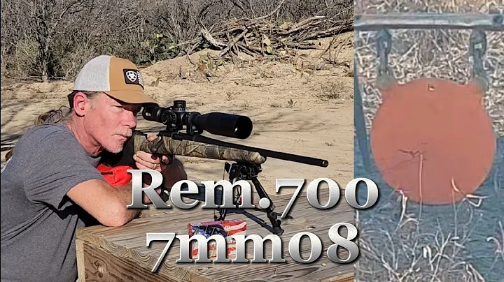 Rem.700 7mm-08 at 200 yards!