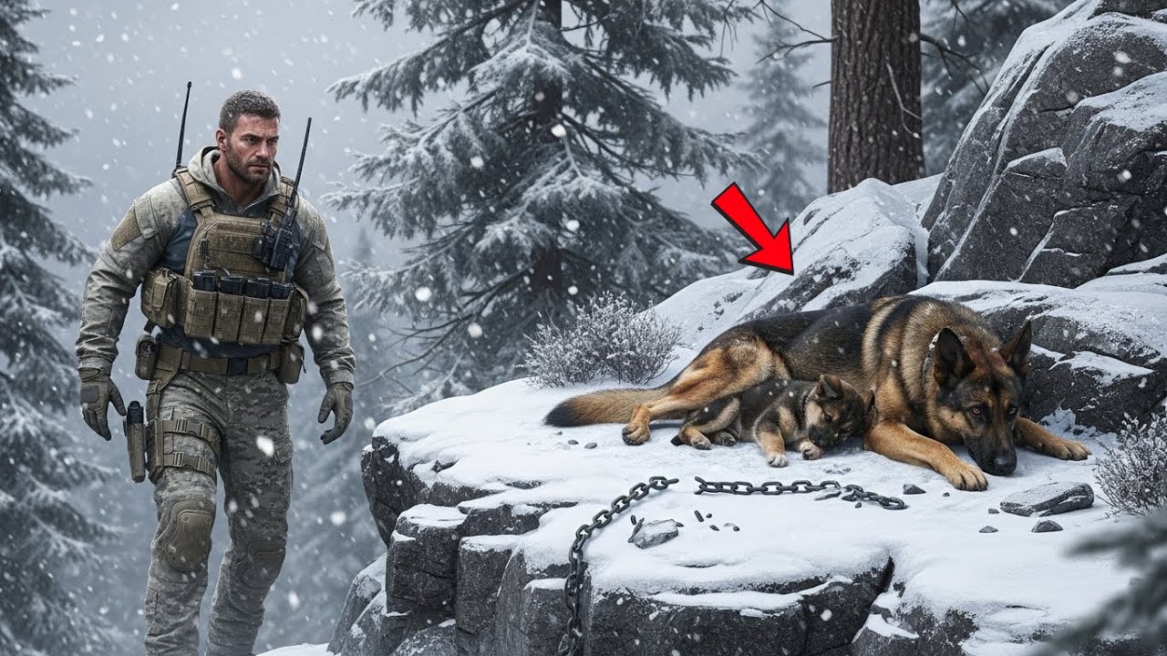 She Was Trapped in the Snow, Shielding Her Puppy. What the Navy SEAL Did Changed Everything.
