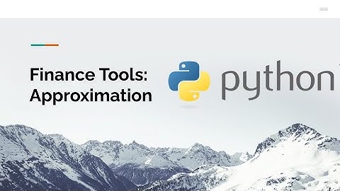 Finance Tools: Approximation with Basic Regression Part 3
