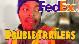 FEDEX: DOUBLE TRAILERS DEDICATED ROUTE VLOG