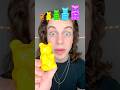 🍒🍓🍉🤯ASMR AMERICA'S BIG OR SMALL GUMMY FAKE BEAR... #shorts #challenge