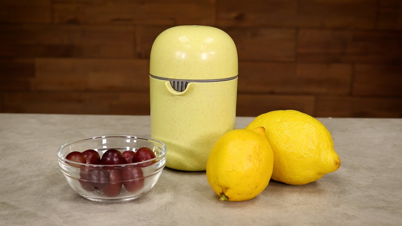 Citrus Juicer: Juice, Strain, & Store