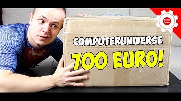 Офигеть! Посылка с Computeruniverse на 700 EURO (евро)! Все целое??? Гигантская посылка!