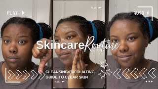 EVERYDAY SKINCARE ROUTINE FOR CLEAR SKIN✨🧼