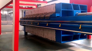 high efficiency filter press compressed