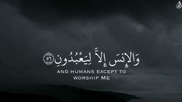 وَذَكِّرْ فَإِنَّ الذِّكْرَىٰ تَنفَعُ المُؤْمِنِينَ - (آيات من سورة الذاريات) - القارئ ماهر المعيقلي