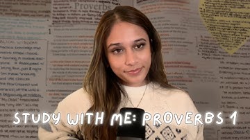 bible study with me: Proverbs 1 | wisdom, warnings and fearing God ⋆ ˚｡♡