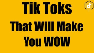 TikToks That Will Make You WOW
