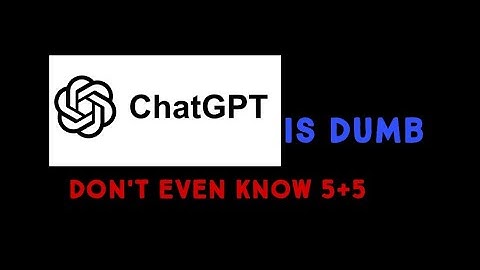 ChatGPT Is Smart… But Acts Stupid 💀