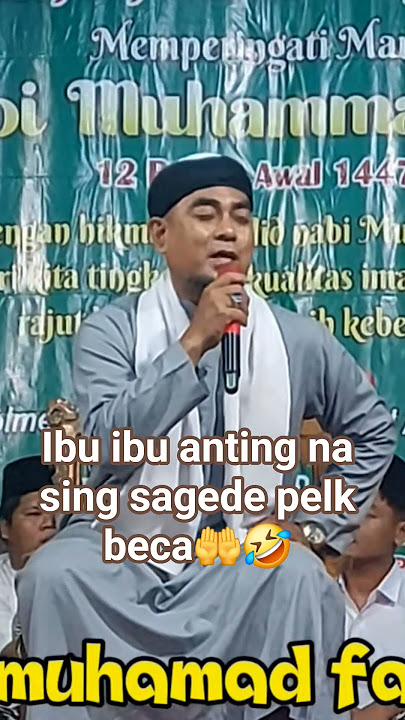 #mothers anting na sing sagede pelk beca🤲🤣#funny sermons full of meaning #ustadzmuhammadardiansyah