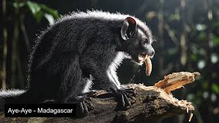 【ASMR】Endangered Species Eating Sounds - Part 4 | 10 Rare Animals Feeding