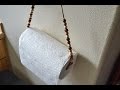 DIY Bohemian Paper Towel Holder DIY Bohemian Paper Towel Holder