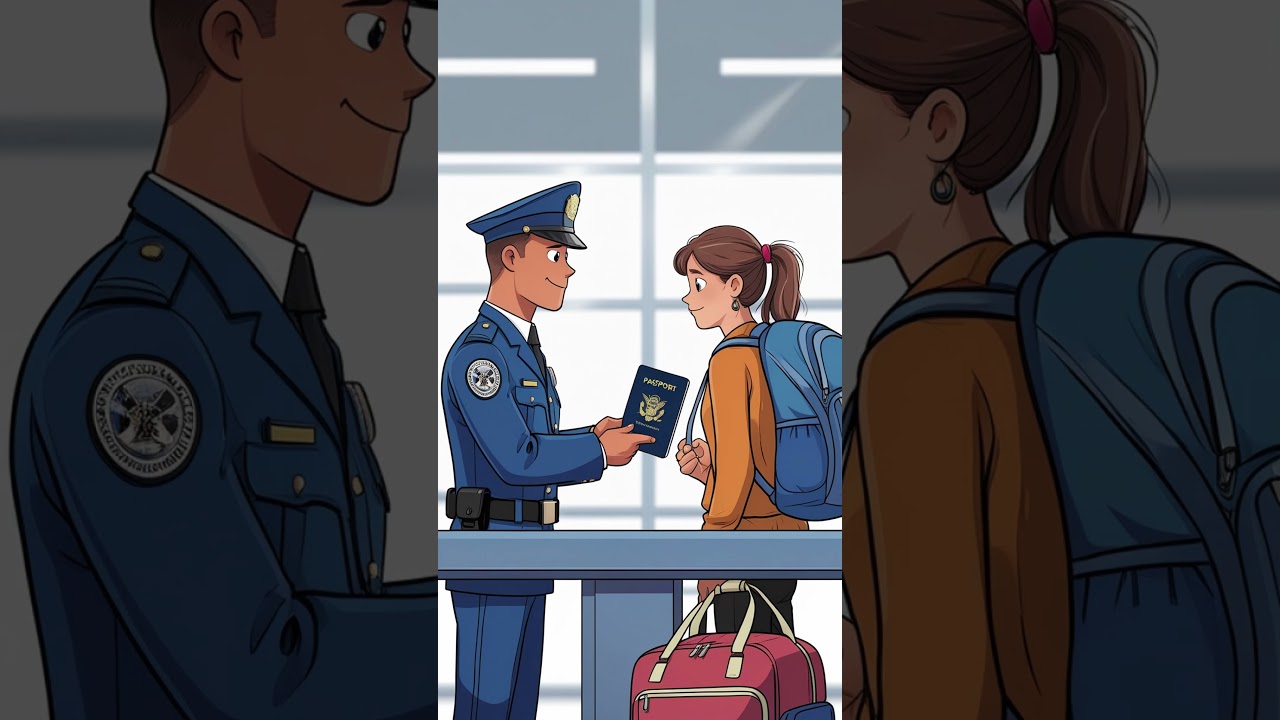 A Real-Life Passport Control Dialogue | English for Travelers