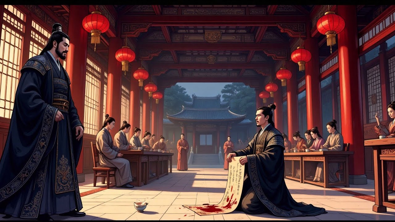 «¿Se preocupó por la confiscación de su clan? —El guardia—: Mi señor, la señora murió, tenía tres...