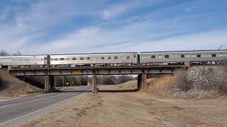 BNSF Officer Special departing Wellington, KS Westbound at 2:30pm, February 28, 2022