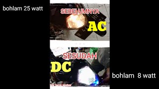 STOP..!! jangan dulu ganti kiprok Bila lampu mu tidak terang