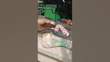 Bell crow buss setting #stickwelding #lathemachine #lathmachine #welding #ballbearing