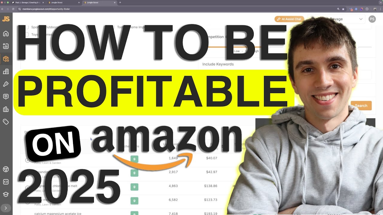 How to Find PROFITABLE Products to Sell on AMAZON in 2025 - YouTube