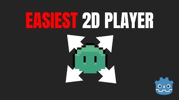 How To Make The Easiest 2d Player Controller In Godot
