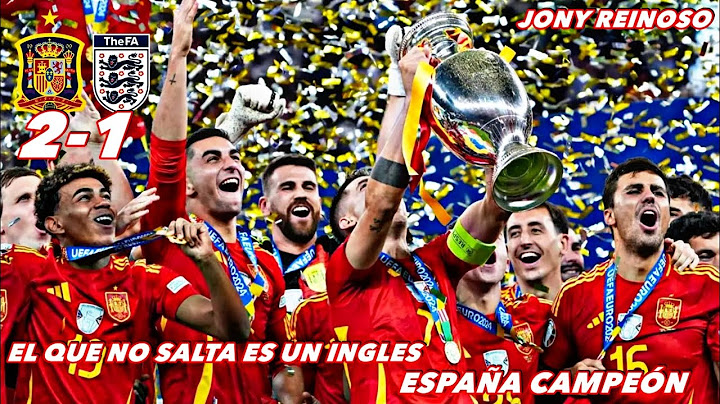 AGÓNICA VICTORIA DE ESPAÑA POR 2A1 FRENTE A INGLATERRA PARA SER CAMPEONA DE LA EUROCOPA 2024