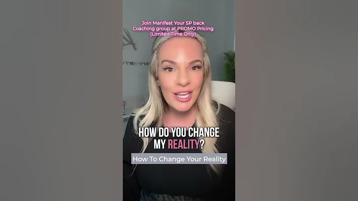 How To Change Your Reality #mindset #reprogramyour...