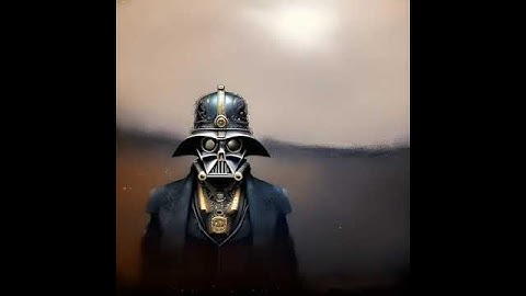 Steampunk Darth Vader Part II - AI Video
