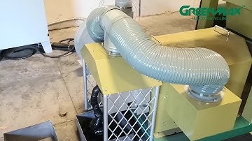 GREENMAX PE foam densifier M-C100 operated by PE foam converter in USA